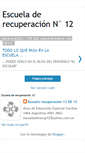 Mobile Screenshot of escueladerecuperacion12.blogspot.com