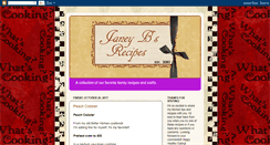 Desktop Screenshot of janeybsrecipes.blogspot.com