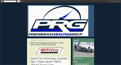 Desktop Screenshot of performanceracinggroup.blogspot.com