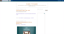 Desktop Screenshot of fake-n-bake.blogspot.com