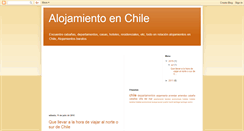 Desktop Screenshot of alojamientochile.blogspot.com