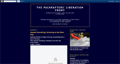Desktop Screenshot of paddlersliberationfront.blogspot.com