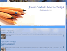 Tablet Screenshot of jornal-murilo-braga.blogspot.com
