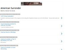 Tablet Screenshot of american-surrender.blogspot.com