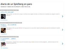 Tablet Screenshot of diariodeunspielbergenparo.blogspot.com