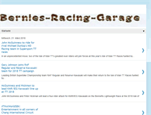 Tablet Screenshot of bernies-racing-garage.blogspot.com