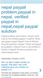 Mobile Screenshot of nepalpaypal.blogspot.com