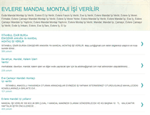 Tablet Screenshot of mandalmontaji.blogspot.com