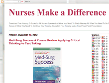 Tablet Screenshot of justanurses.blogspot.com