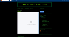 Desktop Screenshot of cadeoscarasdocs.blogspot.com