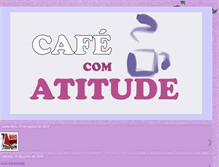 Tablet Screenshot of cafecomatitude.blogspot.com