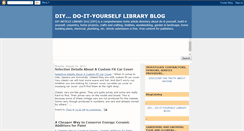 Desktop Screenshot of diyarticlelibrary.blogspot.com