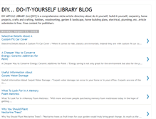Tablet Screenshot of diyarticlelibrary.blogspot.com