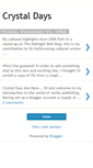 Mobile Screenshot of crystaldaysjim.blogspot.com