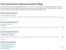 Tablet Screenshot of keywordsanalyzer.blogspot.com
