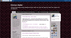 Desktop Screenshot of kitchenballet.blogspot.com