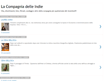 Tablet Screenshot of lacompagniadelleindie.blogspot.com