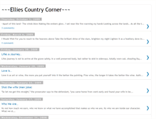 Tablet Screenshot of ellies-country-corner.blogspot.com