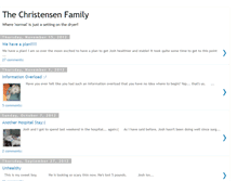 Tablet Screenshot of christensenchaos.blogspot.com