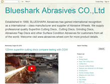 Tablet Screenshot of blueshark-cutting-and-grinding-discs.blogspot.com