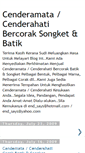 Mobile Screenshot of cenderamatacendehaticorakbatiksongket.blogspot.com