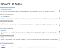 Tablet Screenshot of kanonerz.blogspot.com