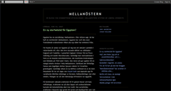 Desktop Screenshot of mellanostern.blogspot.com