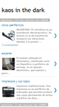 Mobile Screenshot of kaosinthedark.blogspot.com