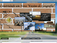 Tablet Screenshot of ensinodegeografiauesb.blogspot.com