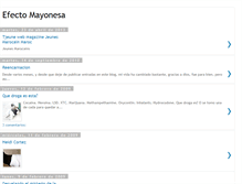 Tablet Screenshot of efectomayonesa.blogspot.com