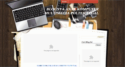 Desktop Screenshot of komputerpoltek.blogspot.com