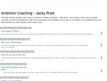 Tablet Screenshot of ambitioncoach.blogspot.com