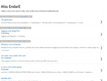 Tablet Screenshot of missendare.blogspot.com