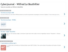 Tablet Screenshot of cyberjournalwilfred.blogspot.com
