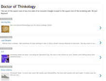 Tablet Screenshot of doctorofthinkology.blogspot.com