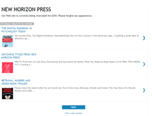 Tablet Screenshot of newhorizonpressbooks.blogspot.com