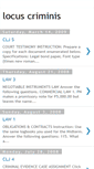Mobile Screenshot of locuscriminislink.blogspot.com