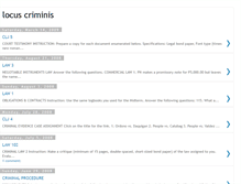 Tablet Screenshot of locuscriminislink.blogspot.com