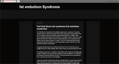 Desktop Screenshot of fat-embolism.blogspot.com