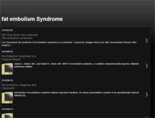 Tablet Screenshot of fat-embolism.blogspot.com