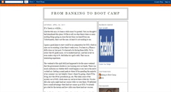 Desktop Screenshot of bankingtobootcamp.blogspot.com