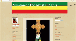 Desktop Screenshot of ethioartists.blogspot.com