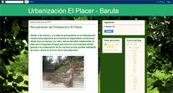 Desktop Screenshot of elplacer-baruta.blogspot.com