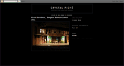Desktop Screenshot of crystalpichestudio.blogspot.com