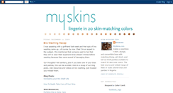 Desktop Screenshot of myskinsinc.blogspot.com