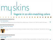 Tablet Screenshot of myskinsinc.blogspot.com