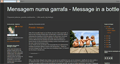 Desktop Screenshot of mensagensemgarrafas.blogspot.com