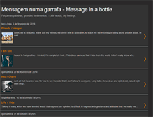 Tablet Screenshot of mensagensemgarrafas.blogspot.com