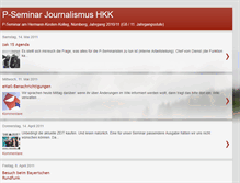 Tablet Screenshot of p-seminar-journalismus.blogspot.com