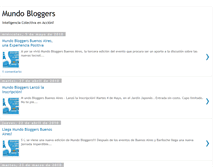 Tablet Screenshot of mundobloggerss.blogspot.com